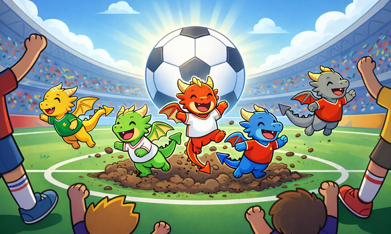 Now they're here to wiggle, cheer, and bring your team luck